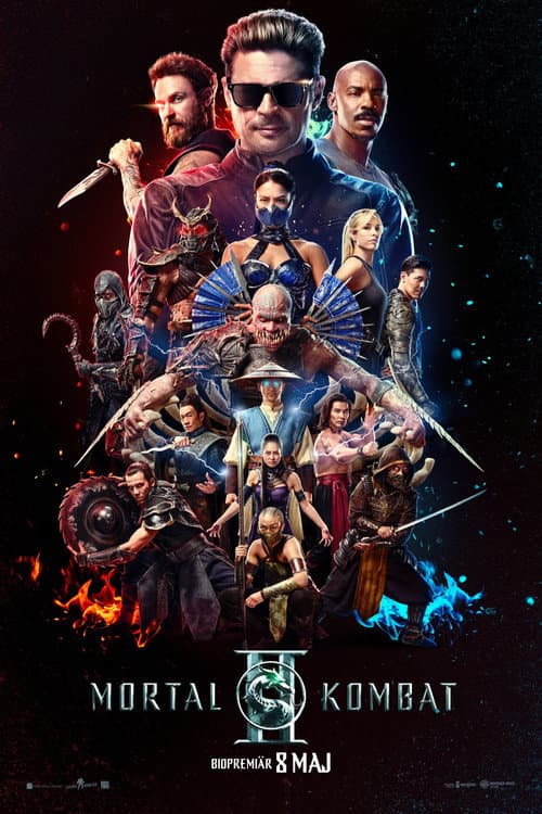 Filmposter för Mortal Kombat II
