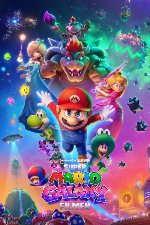 Filmposter för Super Mario Galaxy Filmen