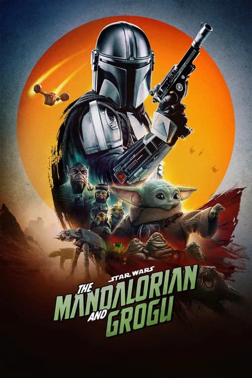 Filmposter för The Mandalorian and Grogu